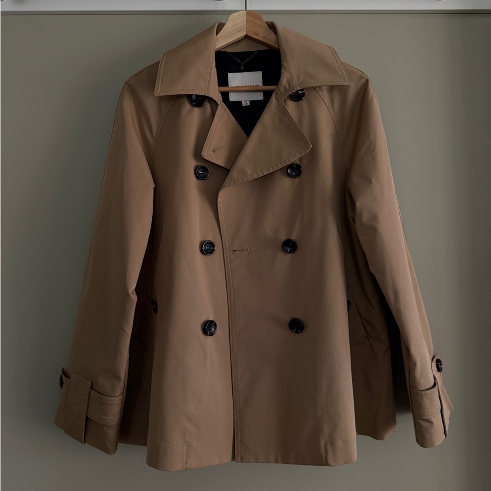 Lucky Brand Crop Trench Coat